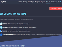 Tablet Screenshot of my-nps.com